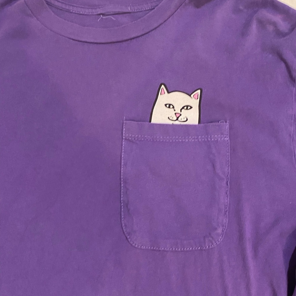 RipNDip Purple Long sleeve size small - Picture 4 of 6